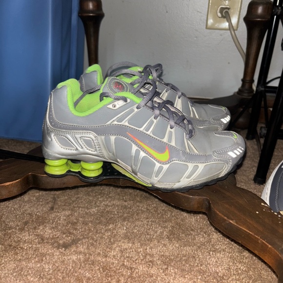 Nike Shoes - Nike.  Gray and Green Athletic Shoes